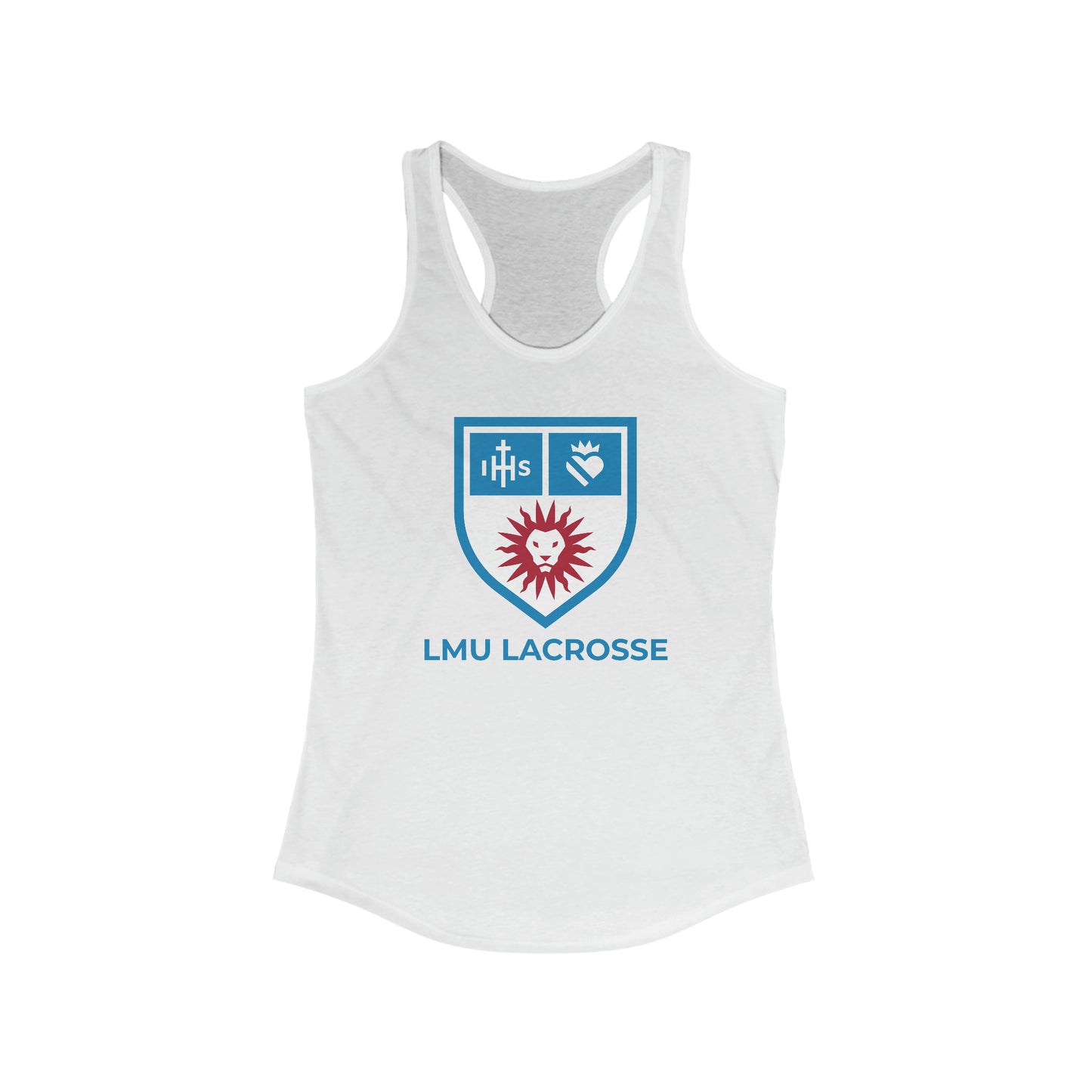 Women's LMU Lacrosse Next Level Racerback Tank