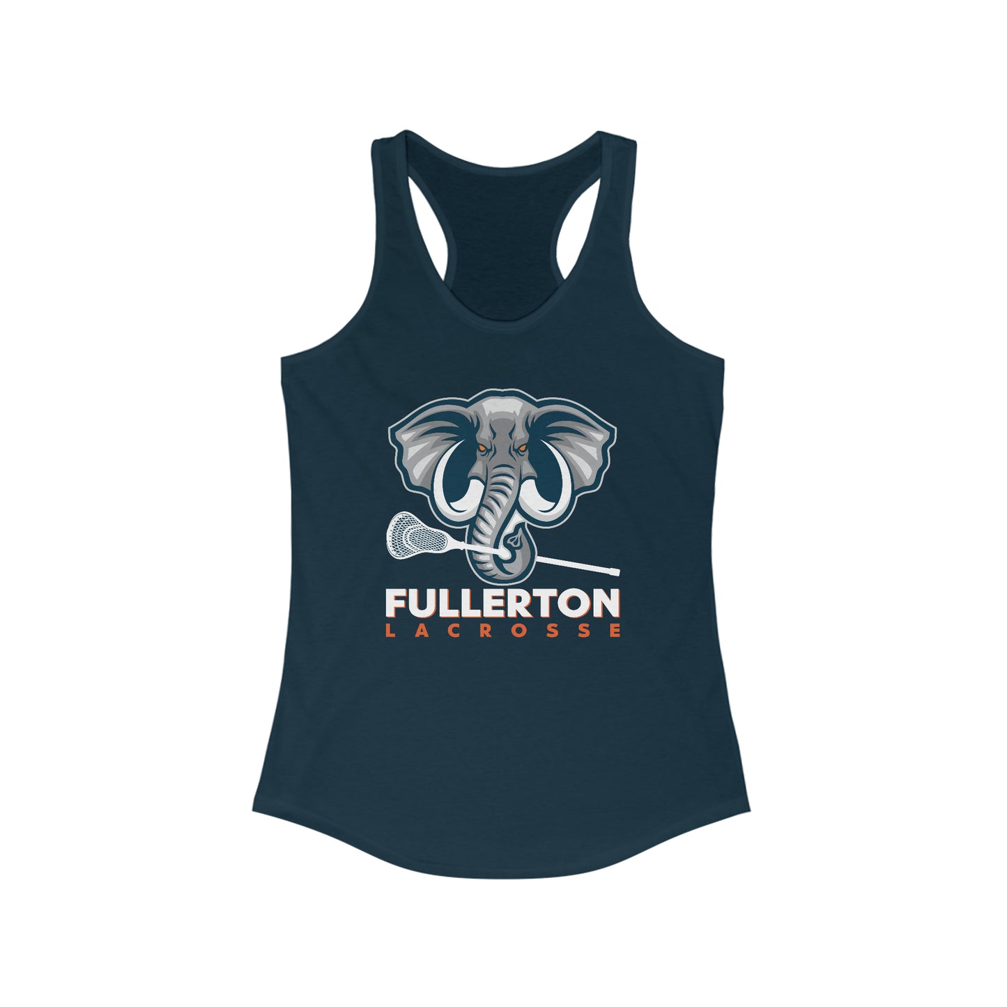 Women's CSUF Lacrosse Next Level Racerback Tank