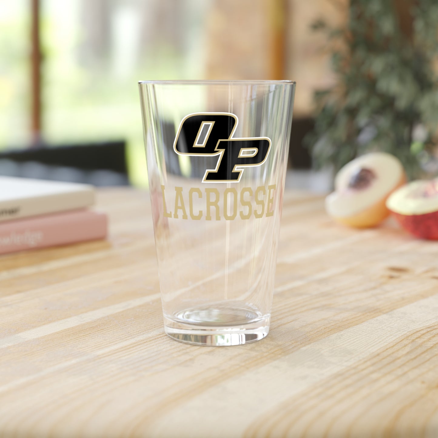 OP Lacrosse Pint Glass