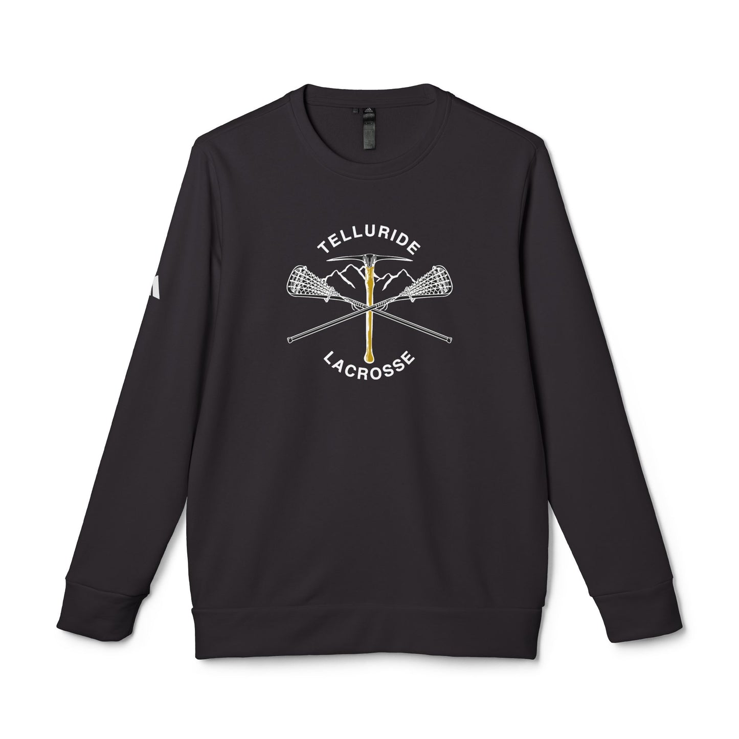 Adult Telluride Lacrosse Adidas Fleece Crewneck Sweatshirt