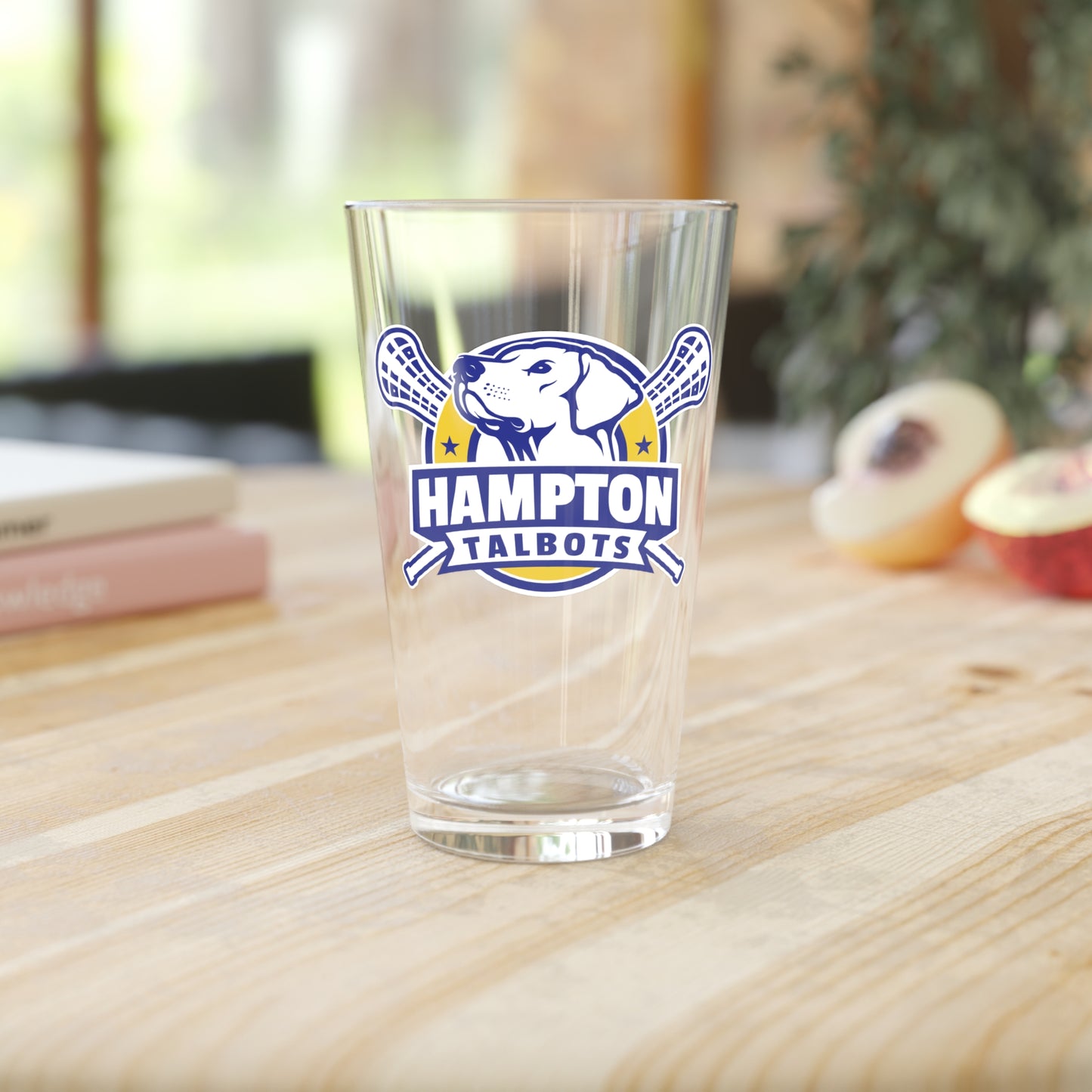 Hampton Lacrosse Pint Glass