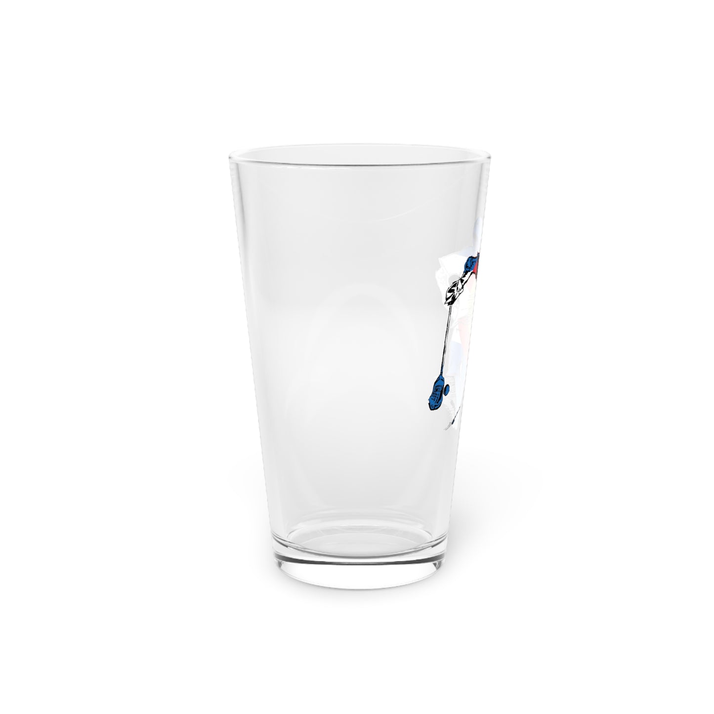 POWLAX Pint Glass