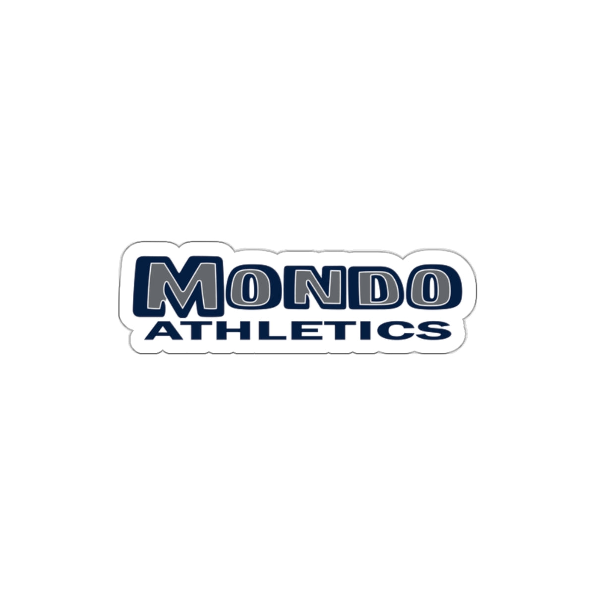 MONDO Athletics Die Cut Stickers