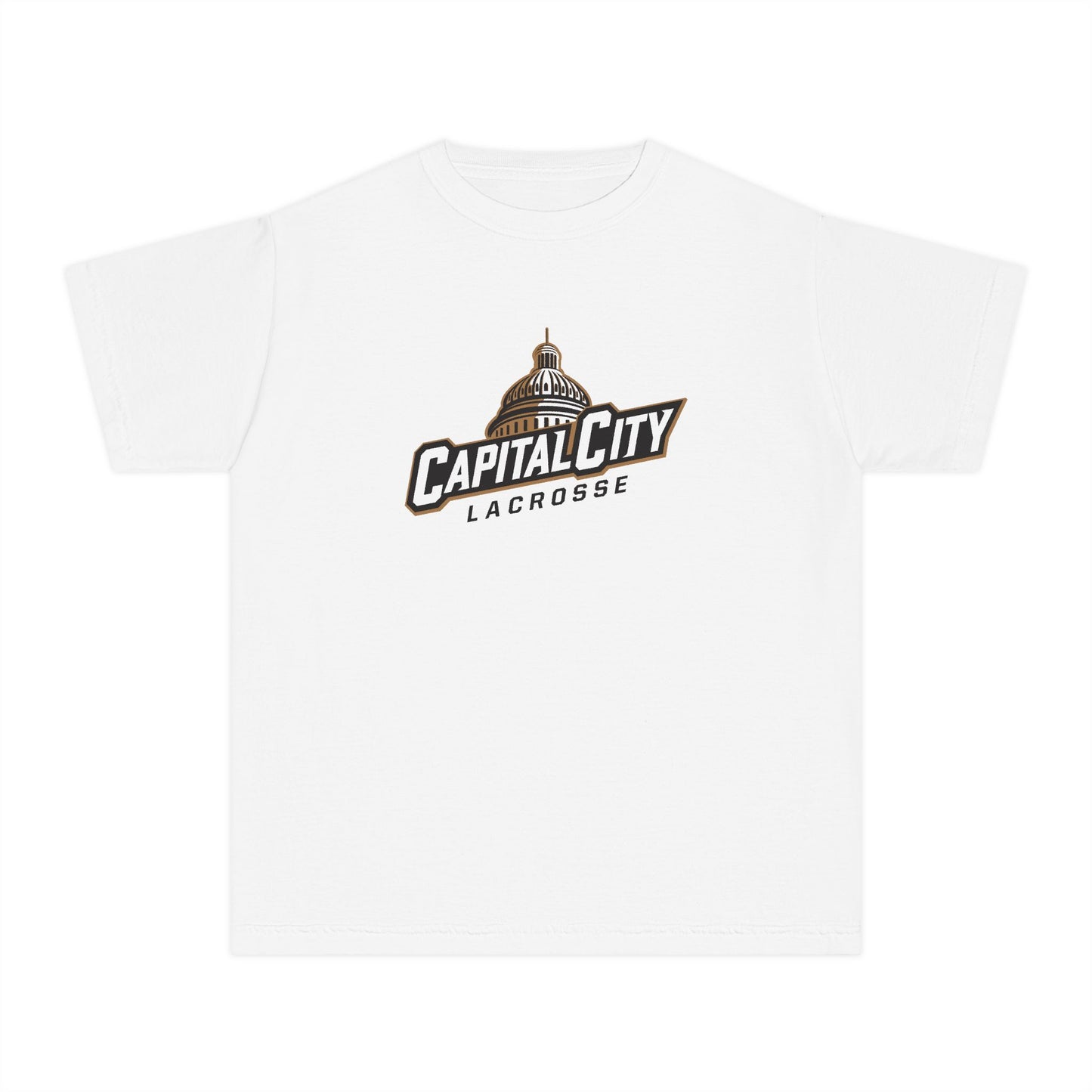 Youth Capital City Lacrosse Comfort Colors Garment Dyed T-Shirt