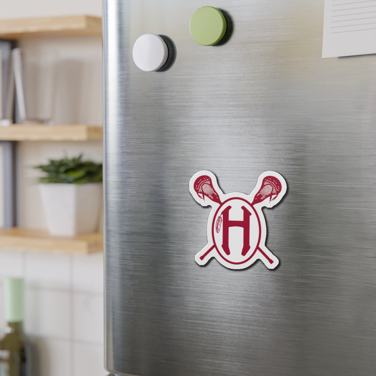 Hoboken Lacrosse Magnet