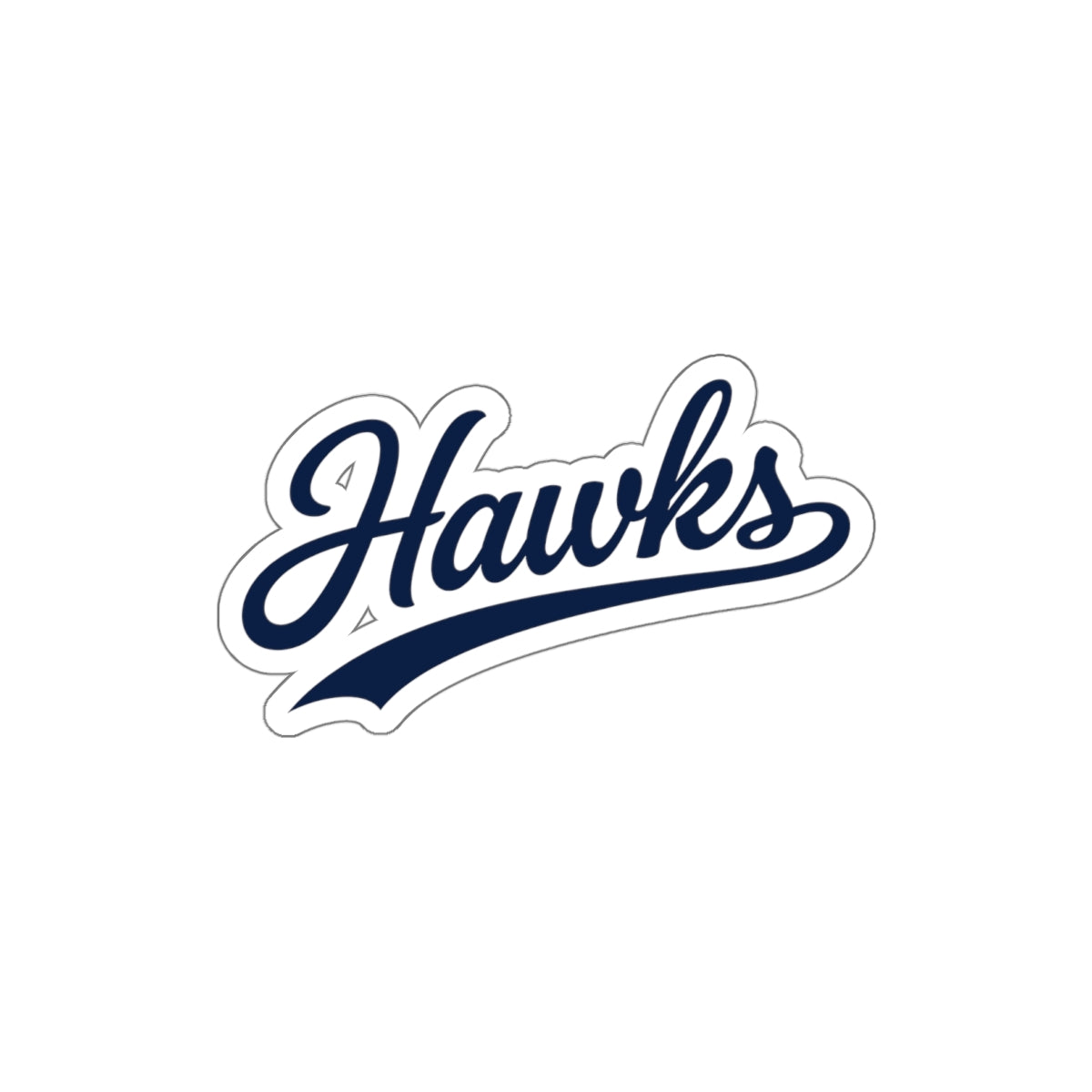 Hopewell Hawks Die-Cut Sticker