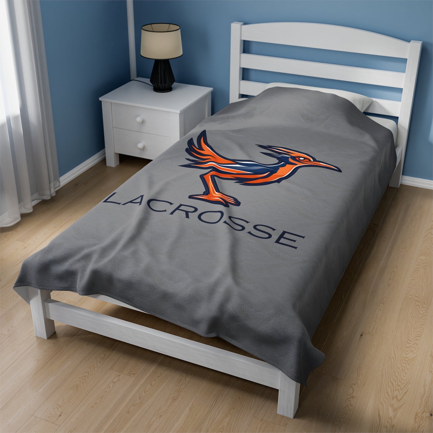 UTSA Lacrosse Velveteen Plush Blanket (60" x 80")
