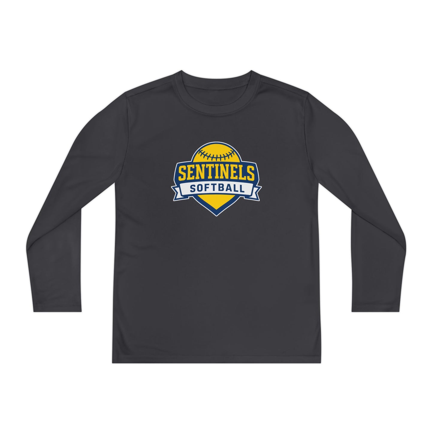 Youth Sentinels Sport-Tek Performance Long Sleeve Shirt