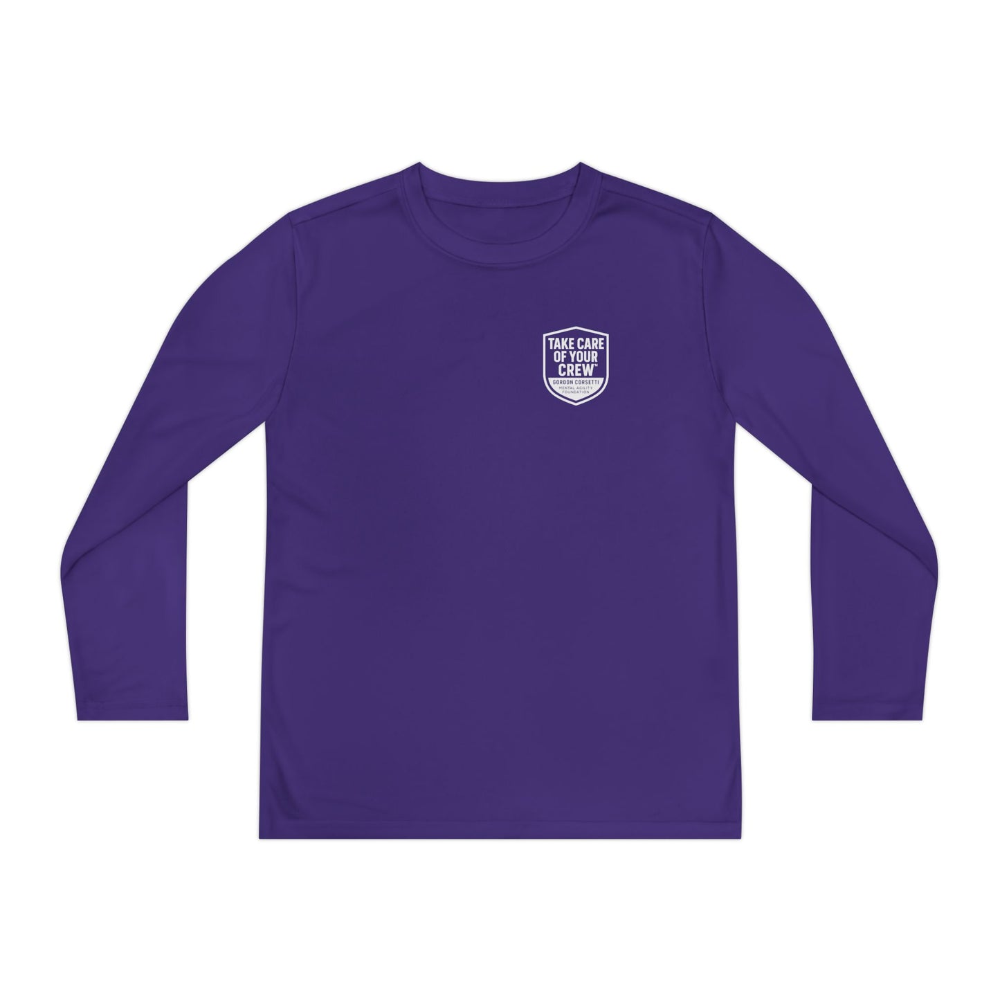 Youth Mental Agility Sport-Tek Performance Long Sleeve Shirt