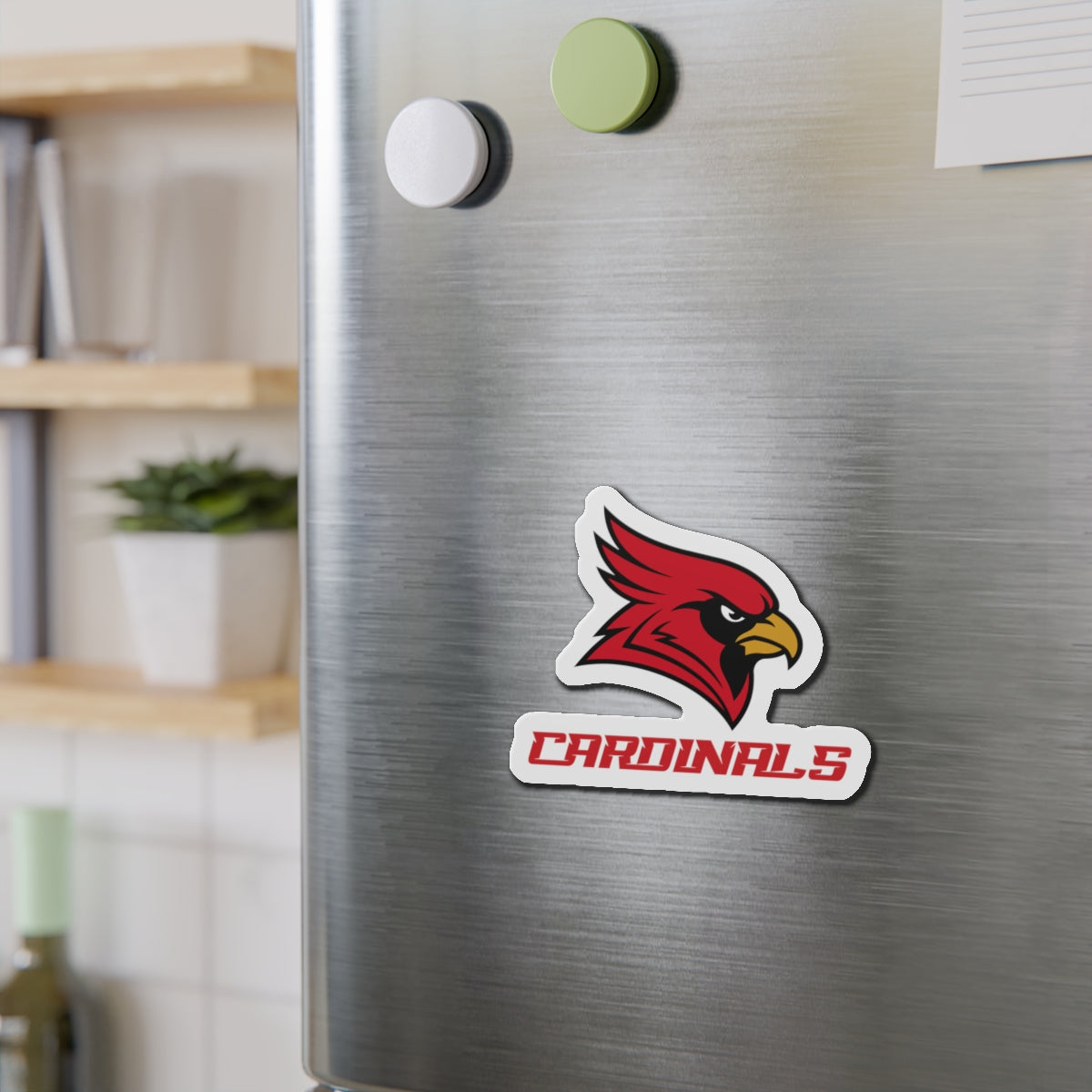 Cardinals Die-Cut Magnet
