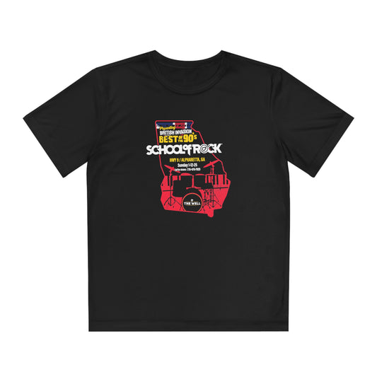Youth School of Rock Sport-Tek Performance T-shirt
