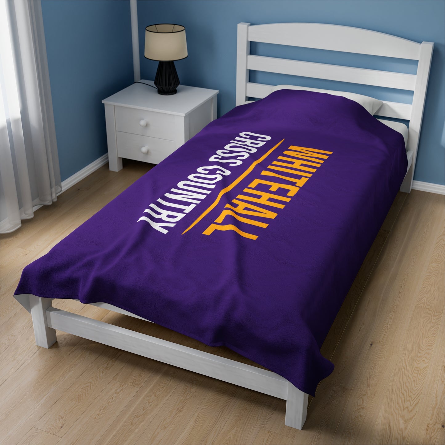 Whitehall Cross Country Velveteen Plush Blanket (60" x 80")