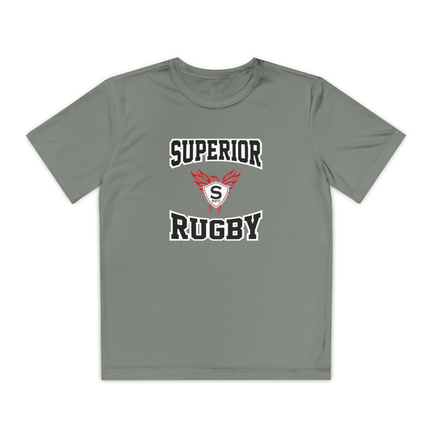 Youth Superior Rugby Football Sport-Tek Performance T-Shirt