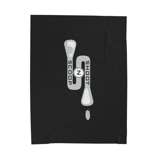 ShootnScoo Velveteen Plush Blanket (60" x 80")