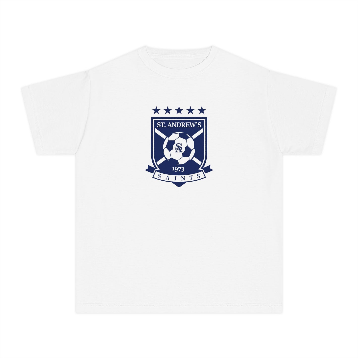 Youth St. Andrew's Soccer Comfort Colors Garment Dyed T-Shirt