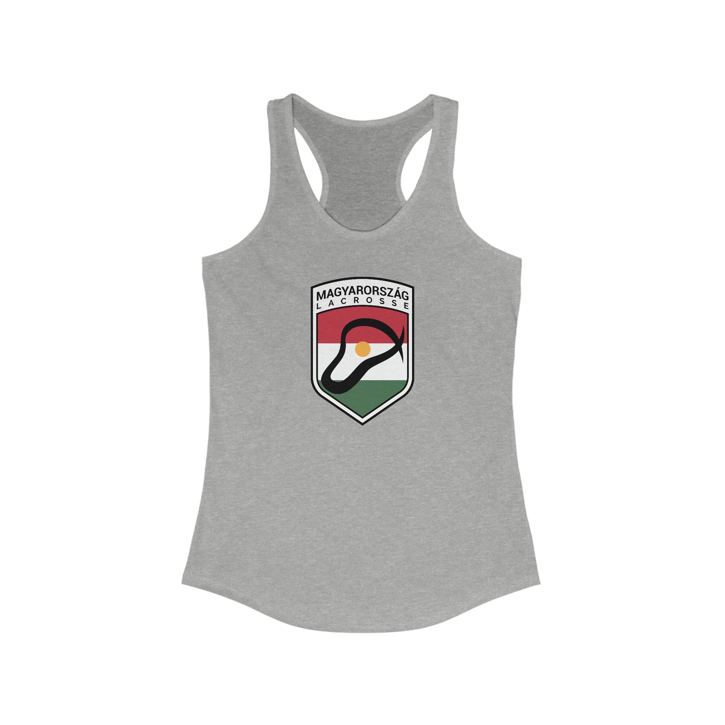 Women's Hungary Lacrosse Next Level Racerback Tank
