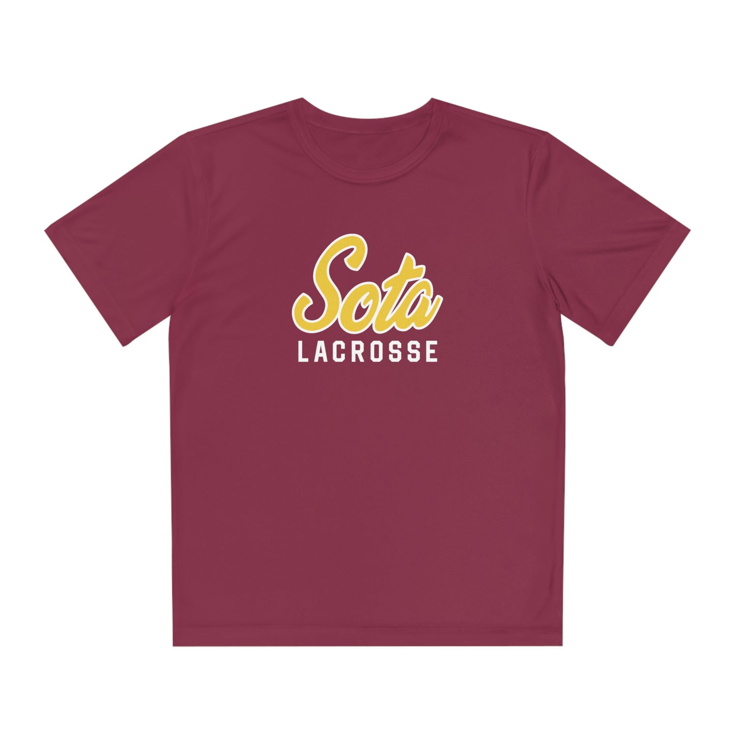 Youth Minnesota Lacrosse Sport-Tek Performance T-shirt