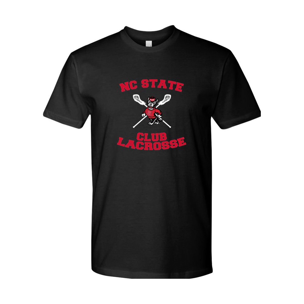 NC State Club Lacrosse Next Level Tee - Black