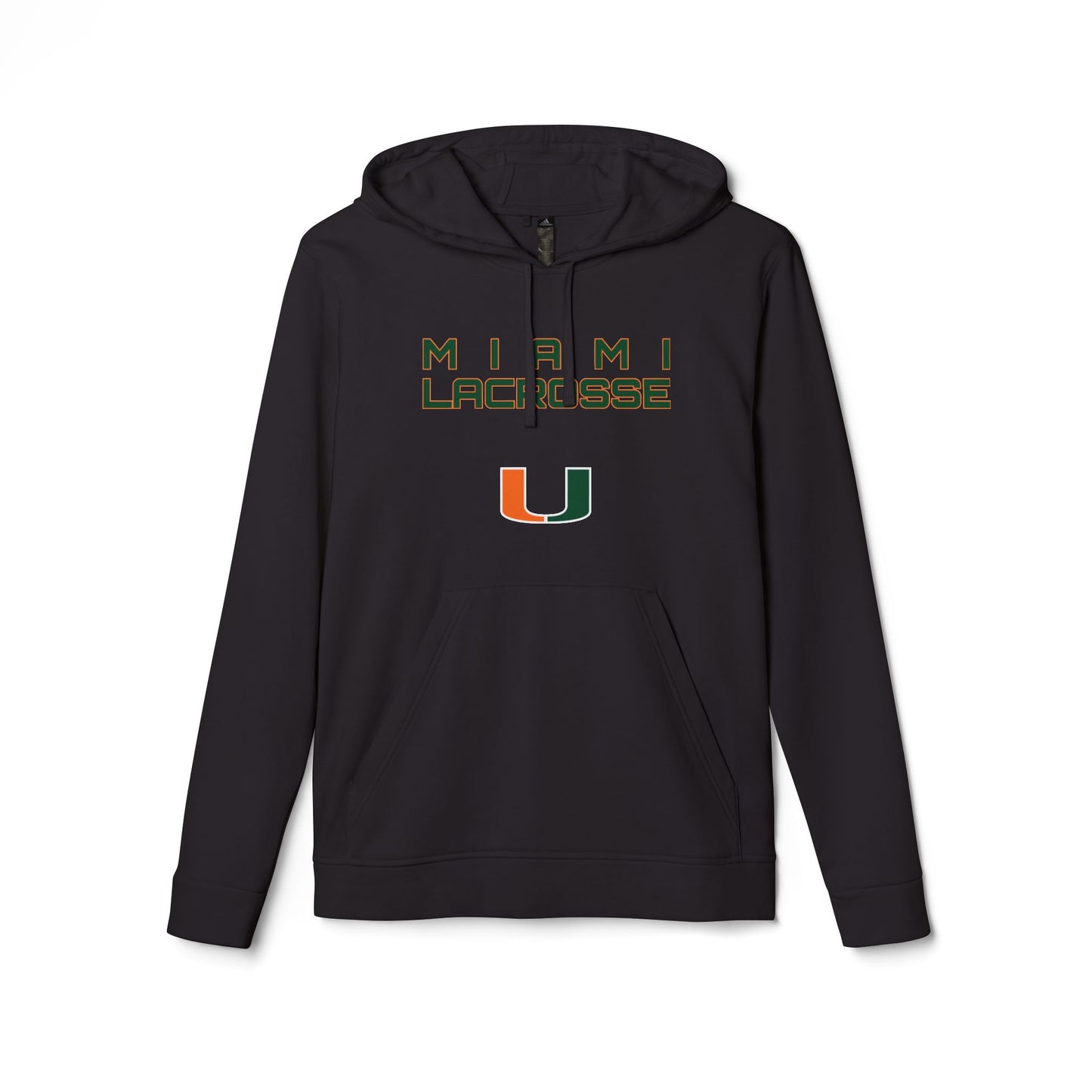 Adult Miami Lacrosse Adidas Sports Fleece Hoodie