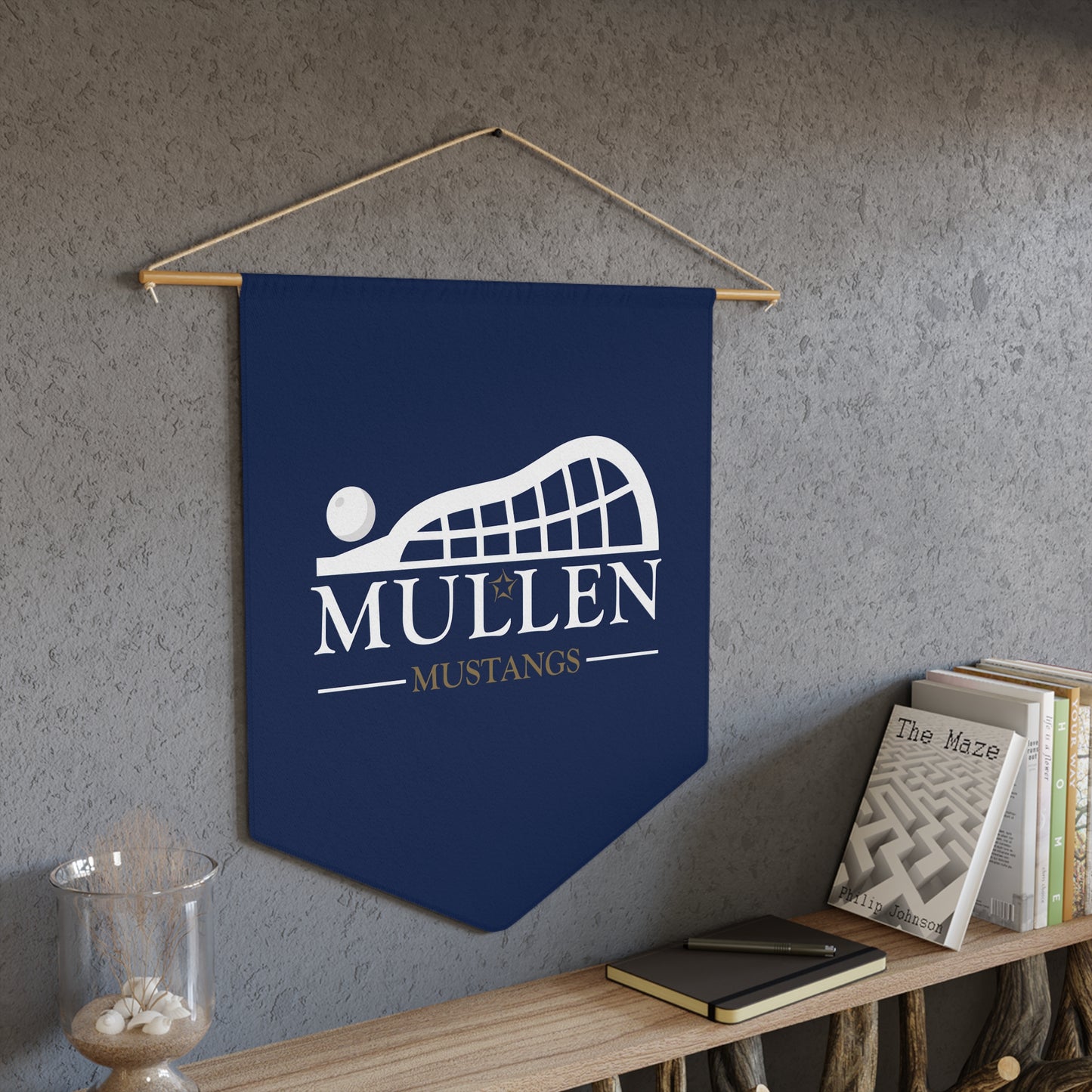 Mullen Lacrosse Pennant