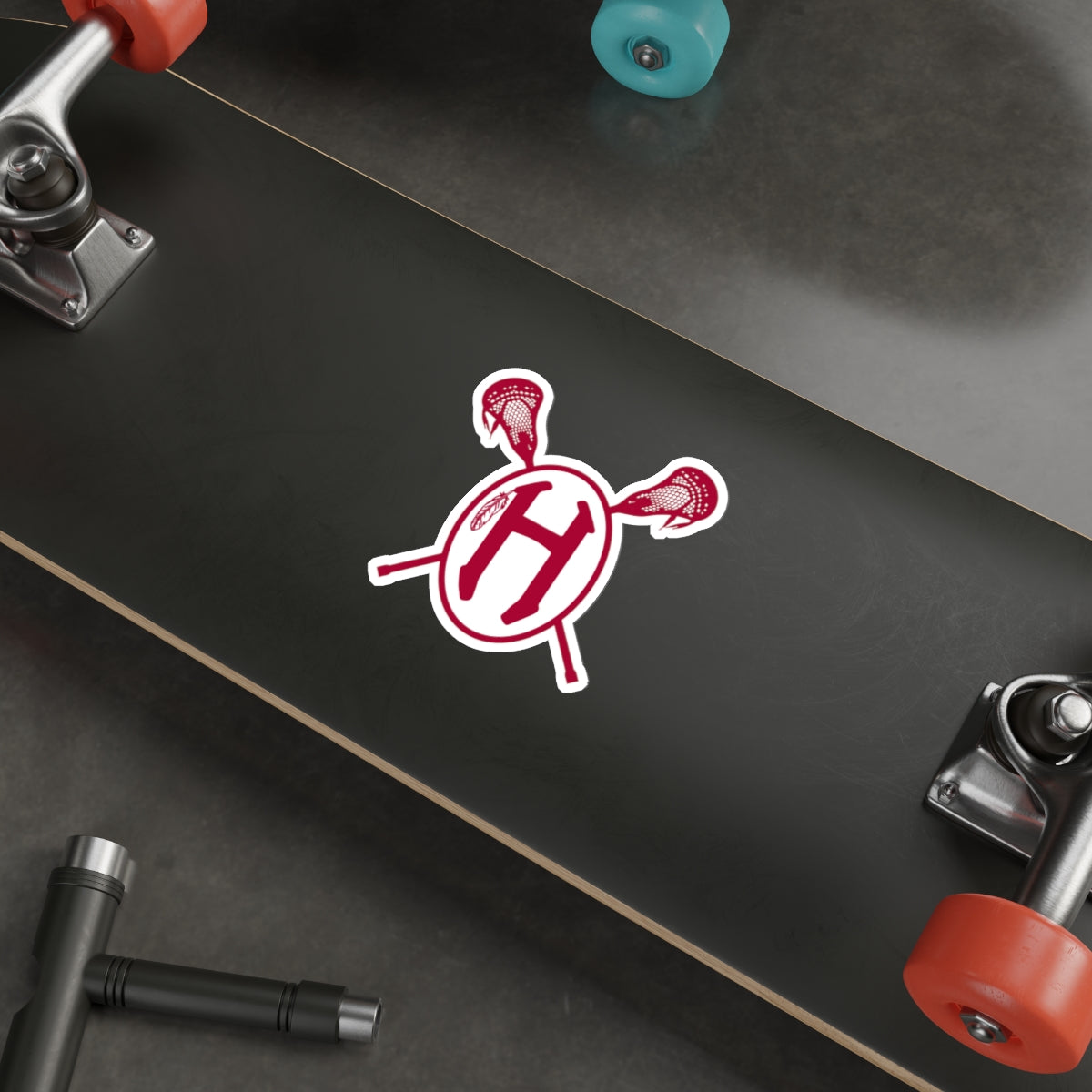Hoboken Lacrosse Die-Cut Sticker