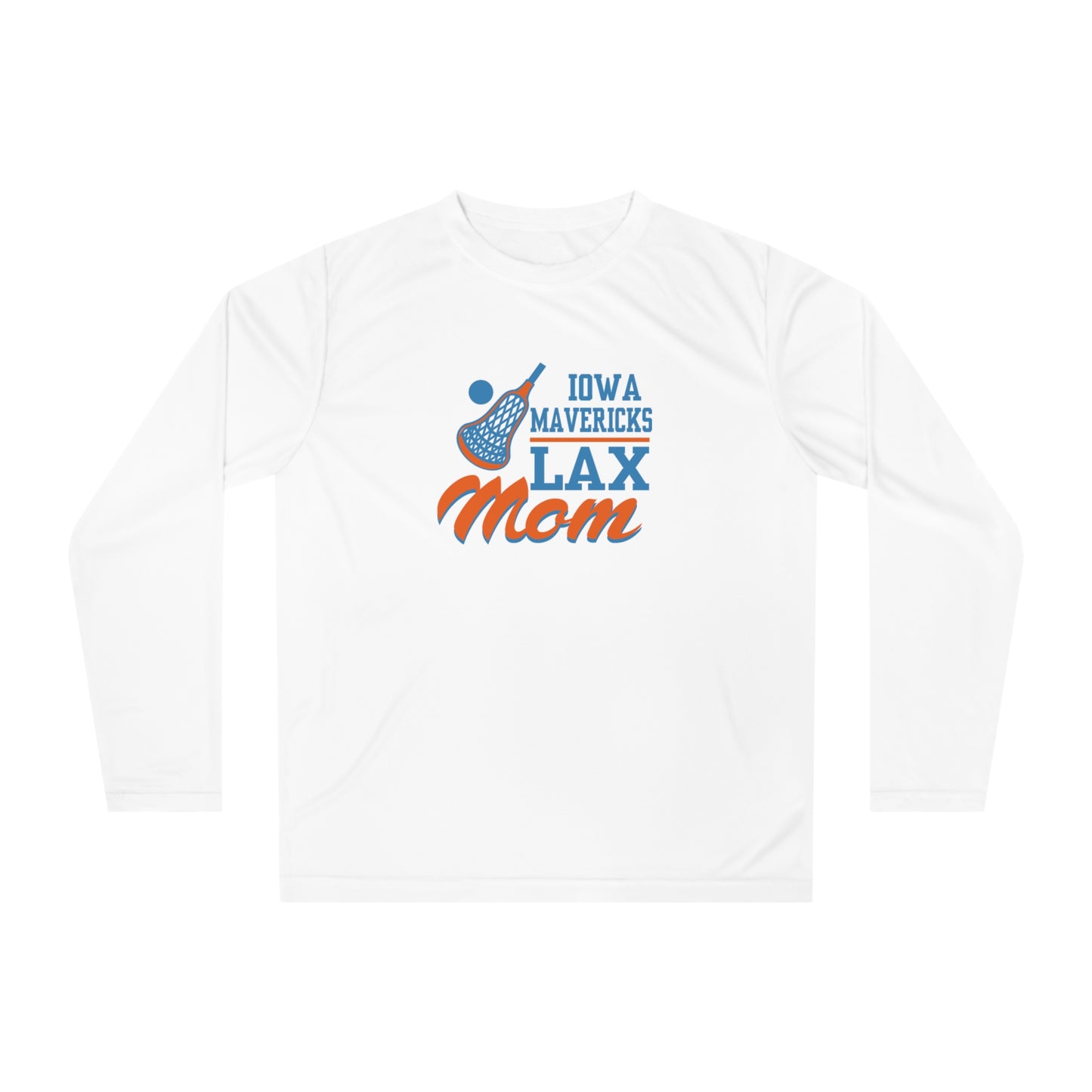 Adult Iowa Mavericks Team 365 Performance Long Sleeve Shirt
