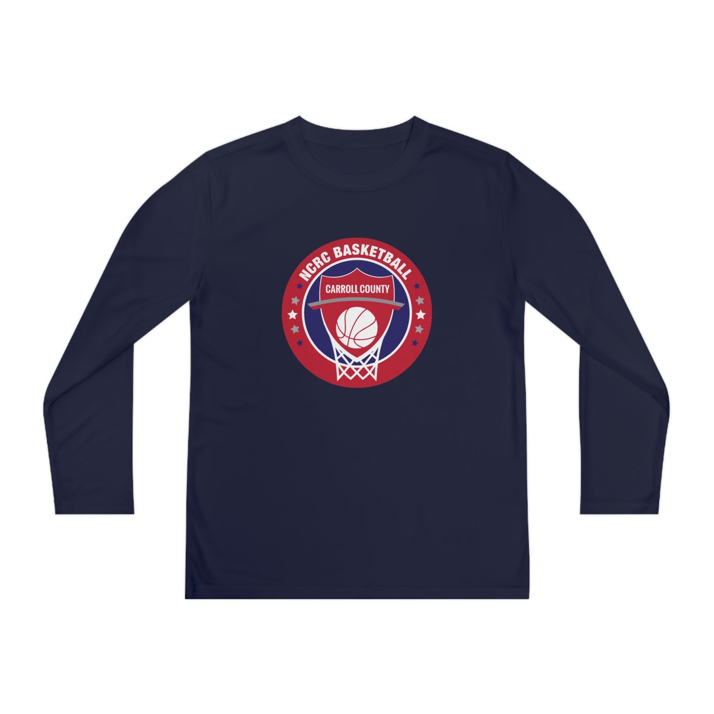 Youth NCRC Basketball Sport-Tek Performance Long Sleeve Shirt