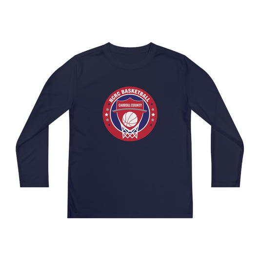 Youth NCRC Basketball Sport-Tek Performance Long Sleeve Shirt