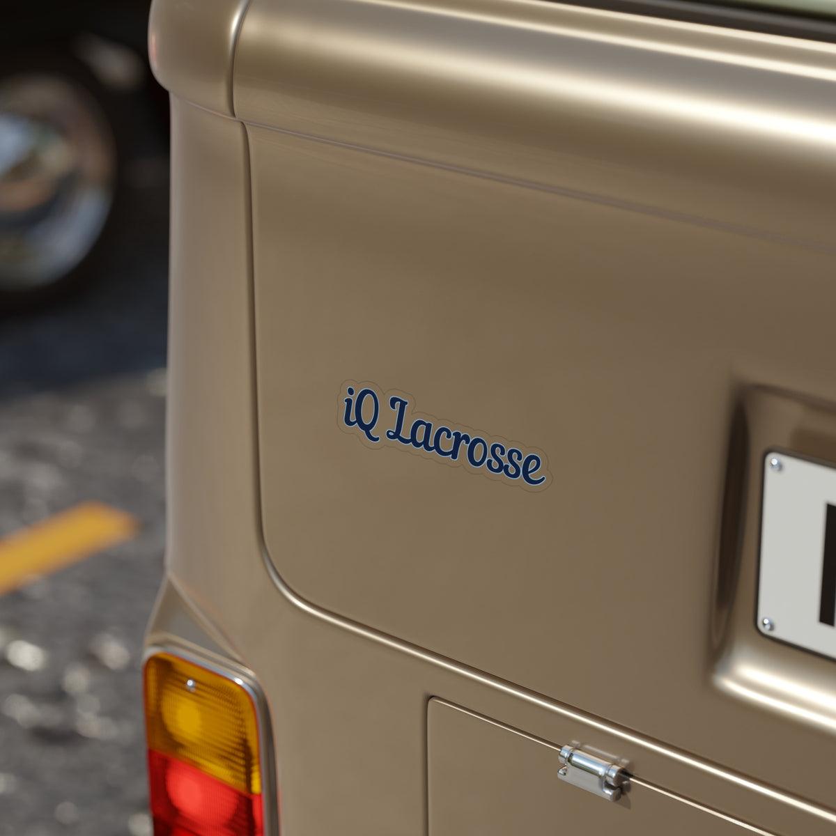Transparent Die-Cut Outdoor Sticker
