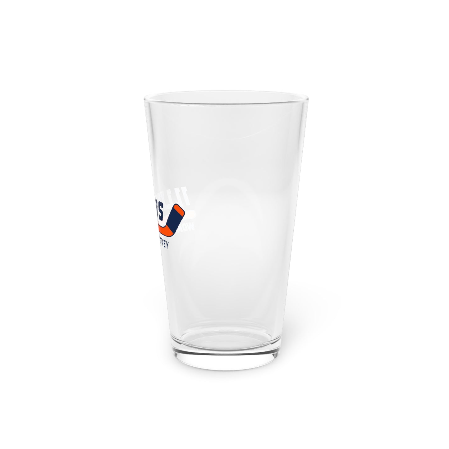 Illinois Hockey Pint Glass