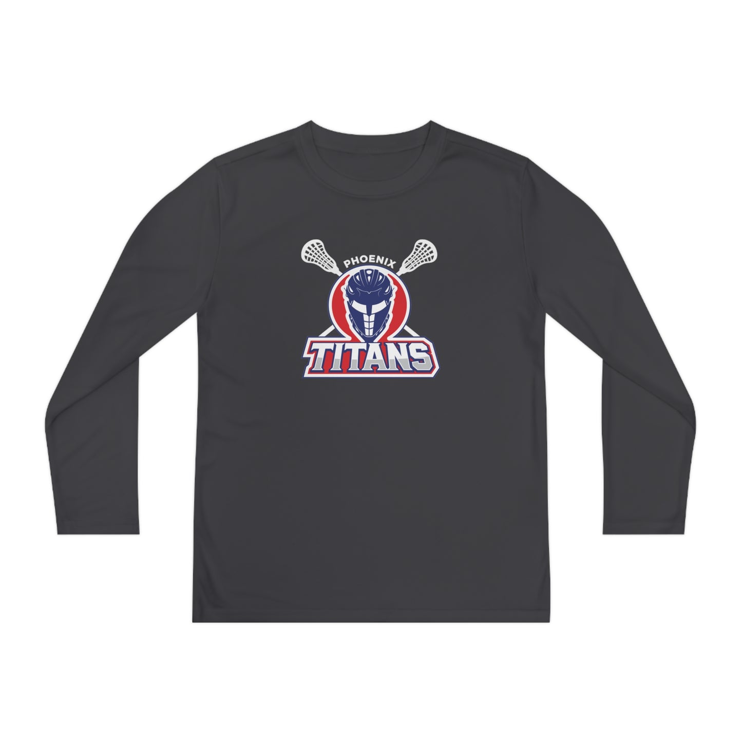 Youth Phoenix Lacrosse Sport-Tek Performance Long Sleeve