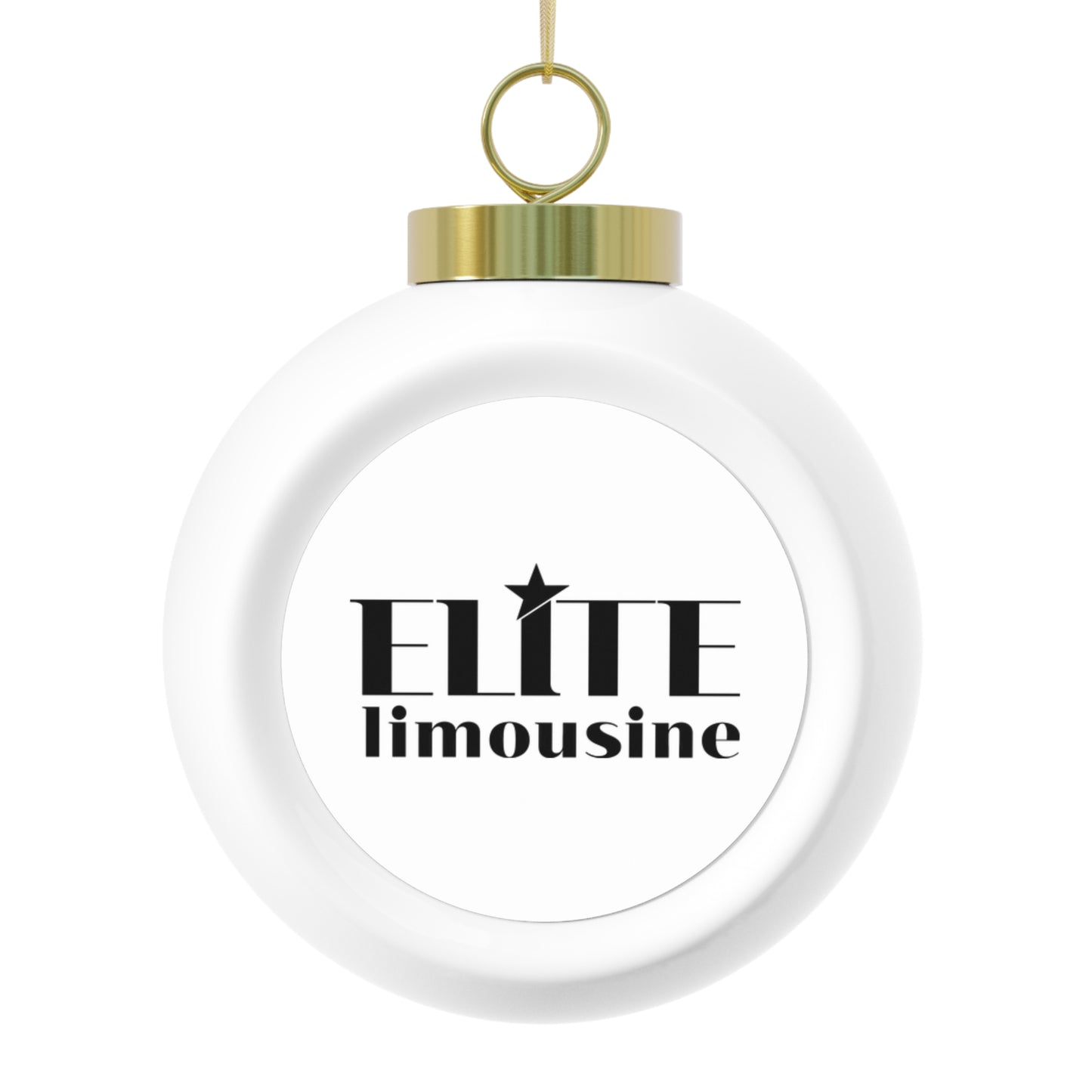 Elite Limo Christmas Ball Ornament