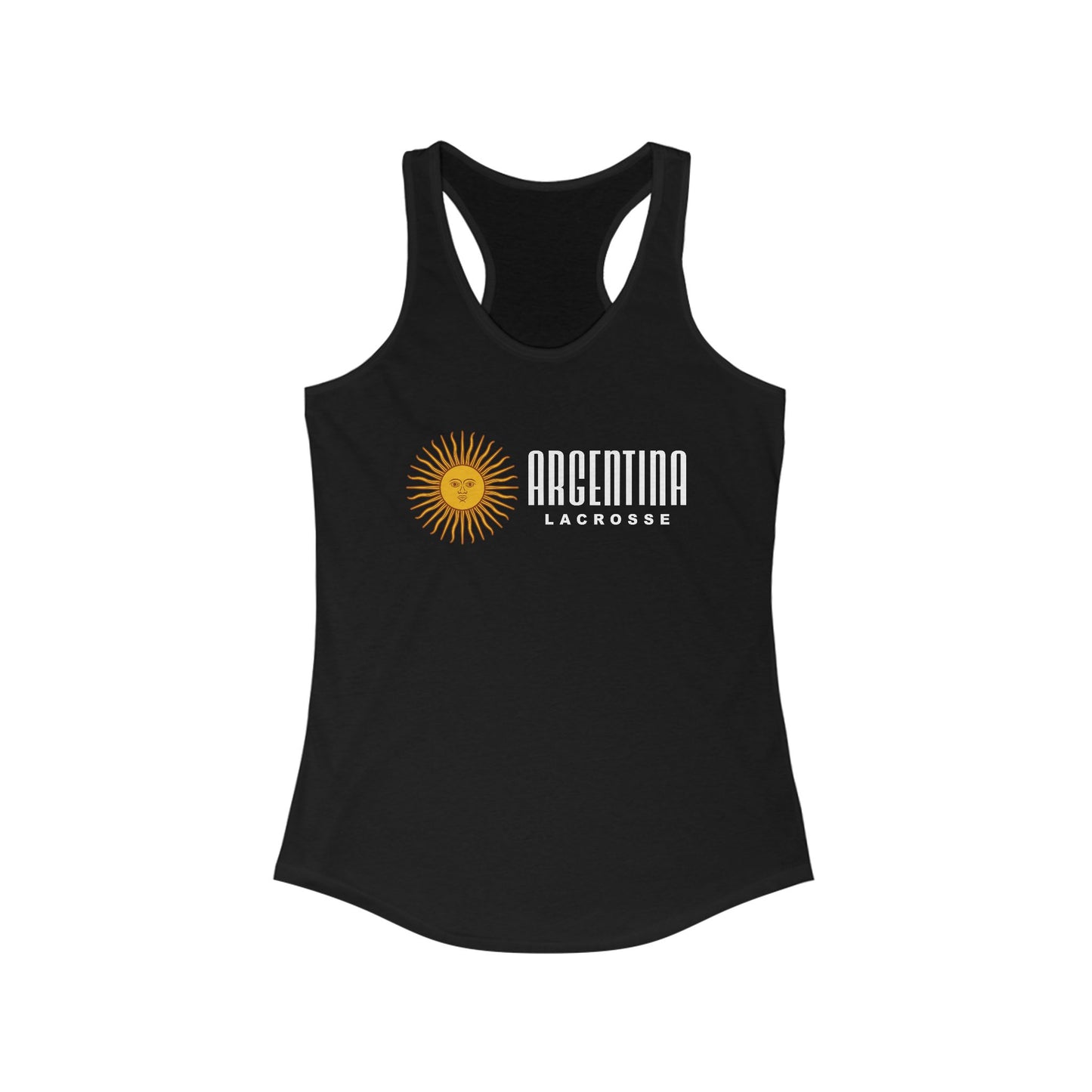 Women's Argentina Lacrosse Next Level Racerback Tank
