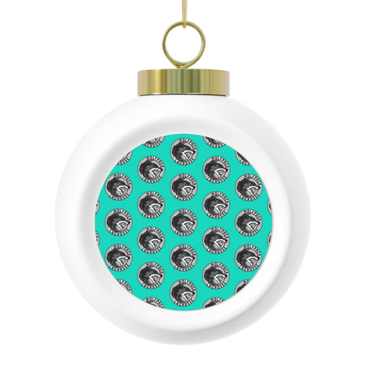 Wolfpack Lacrosse Christmas Ball Ornament