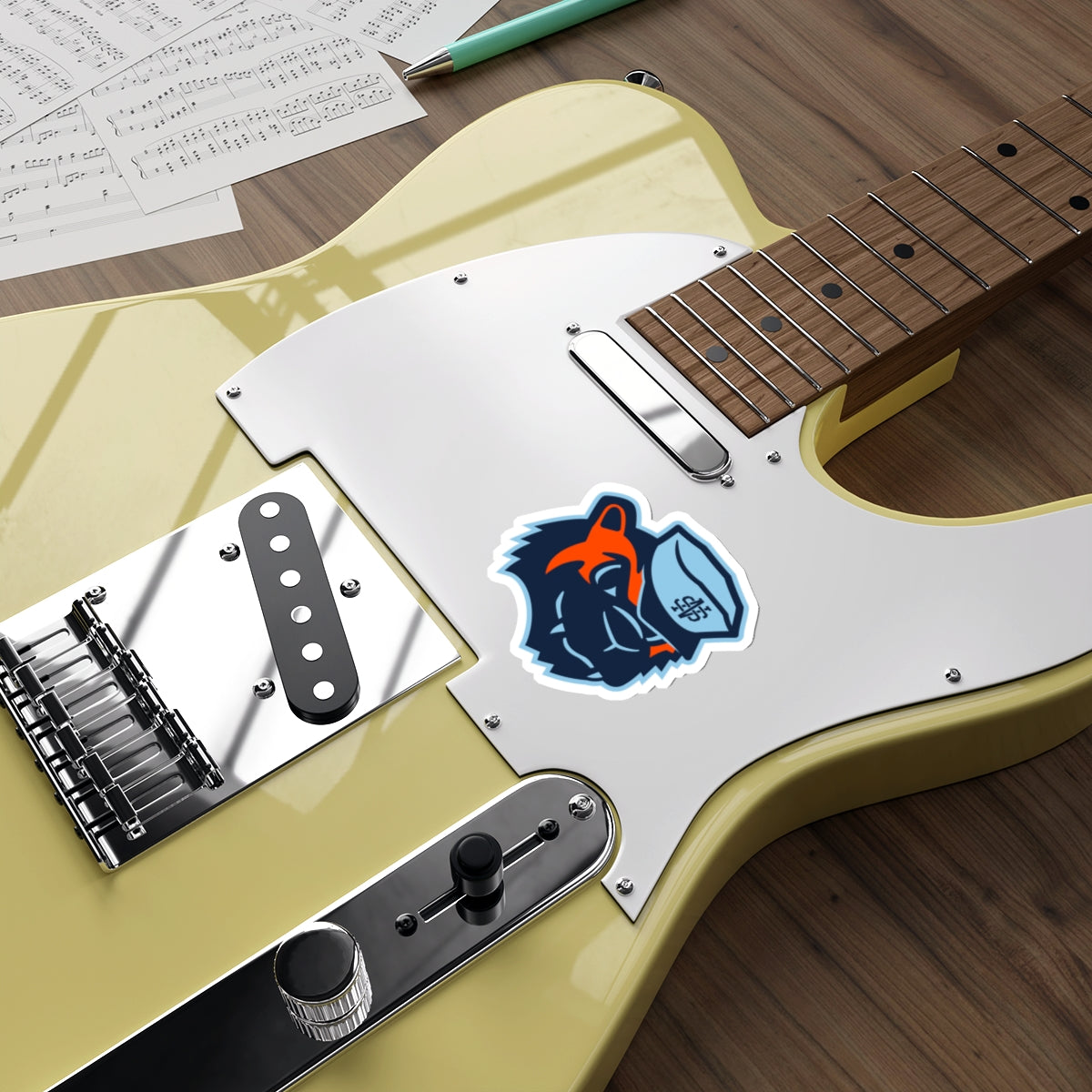 North Stafford Lacrosse Die-Cut Stickers