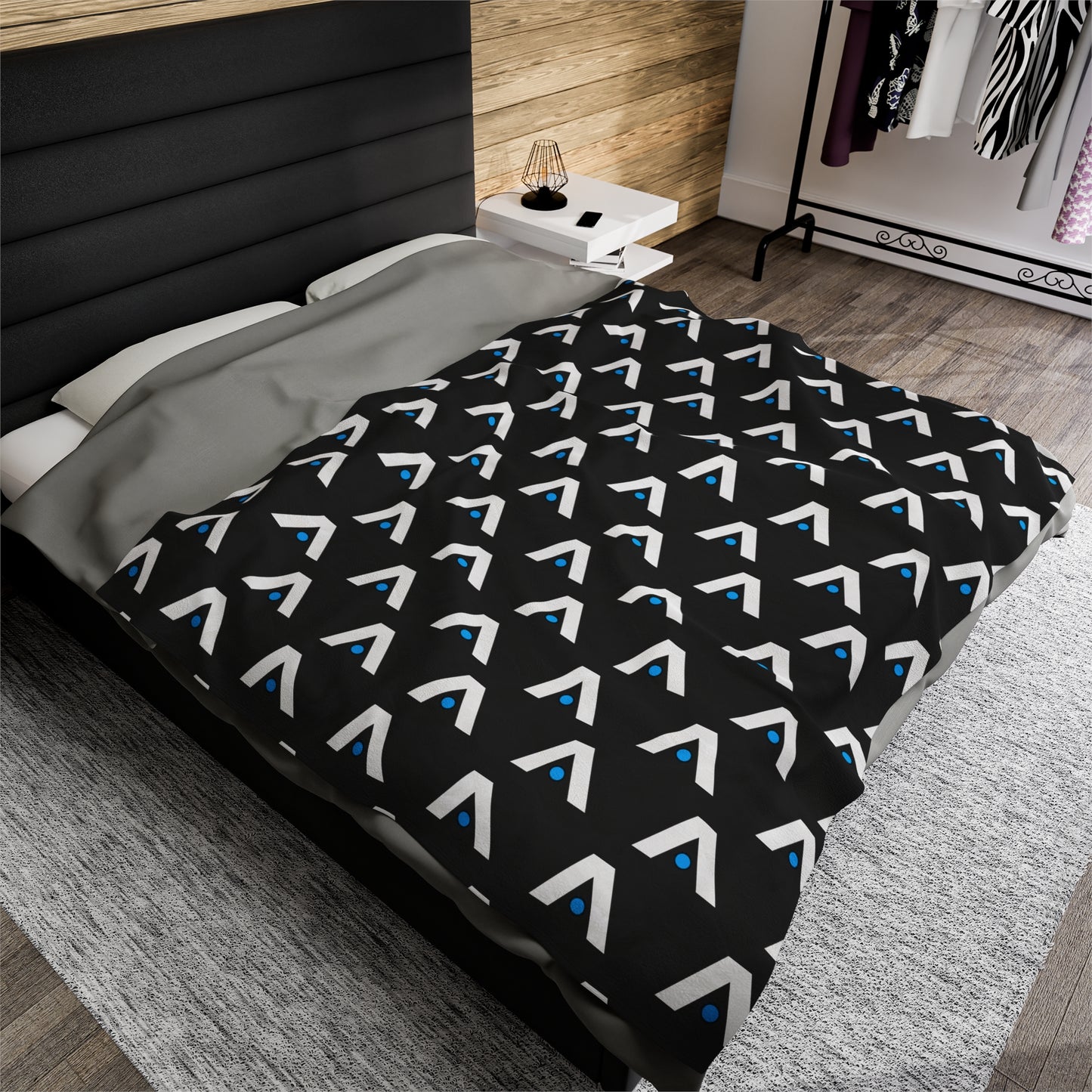 ADVNC Lacrosse Velveteen Plush Blanket