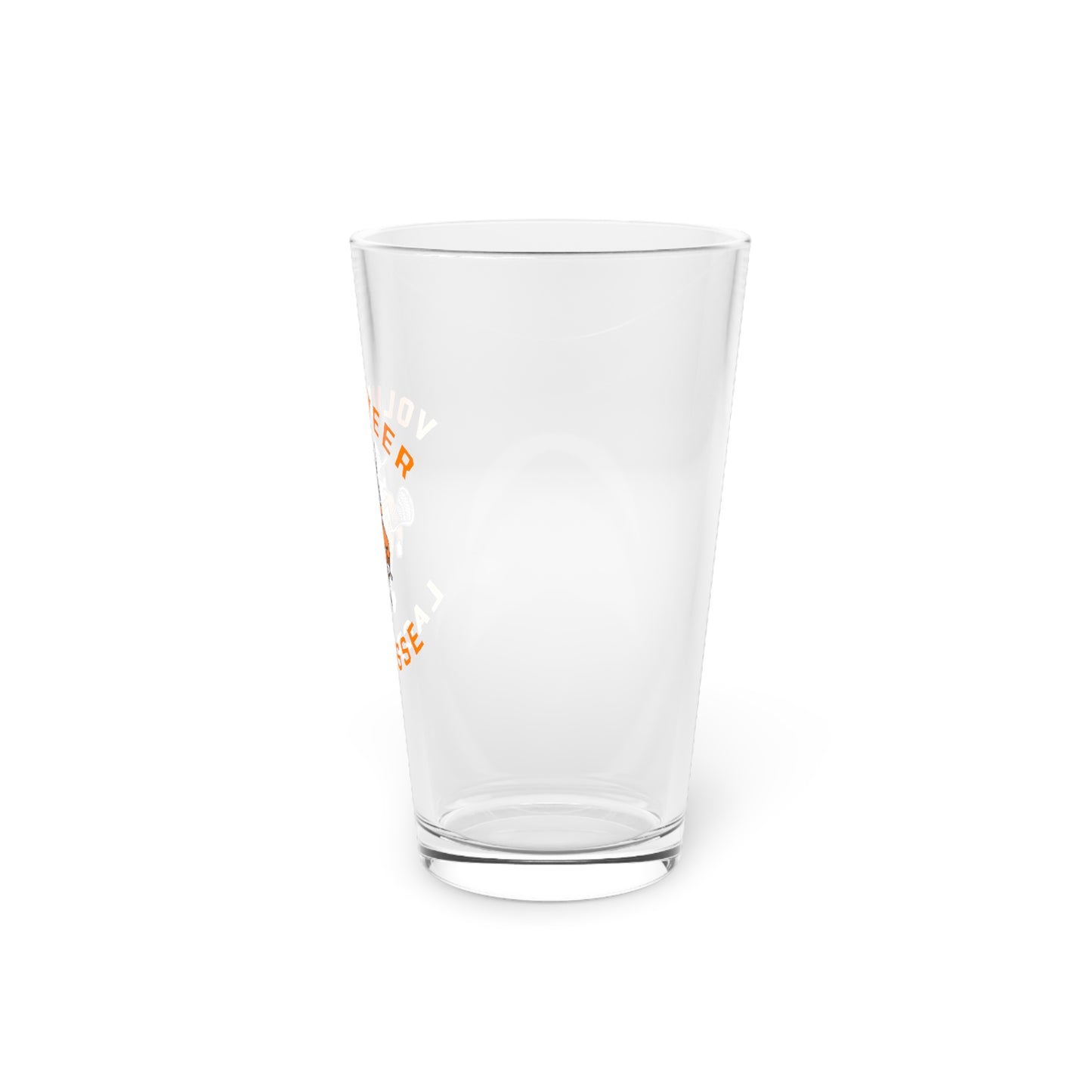 Tennessee Lacrosse Pint Glass (16oz)