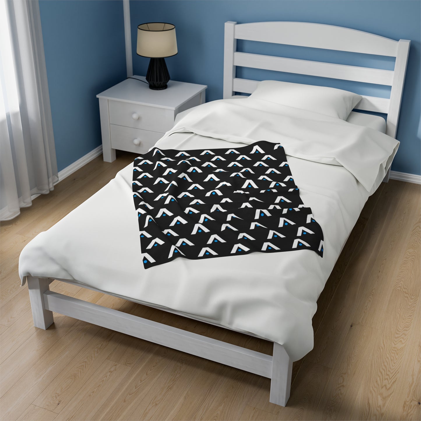 ADVNC Lacrosse Velveteen Plush Blanket