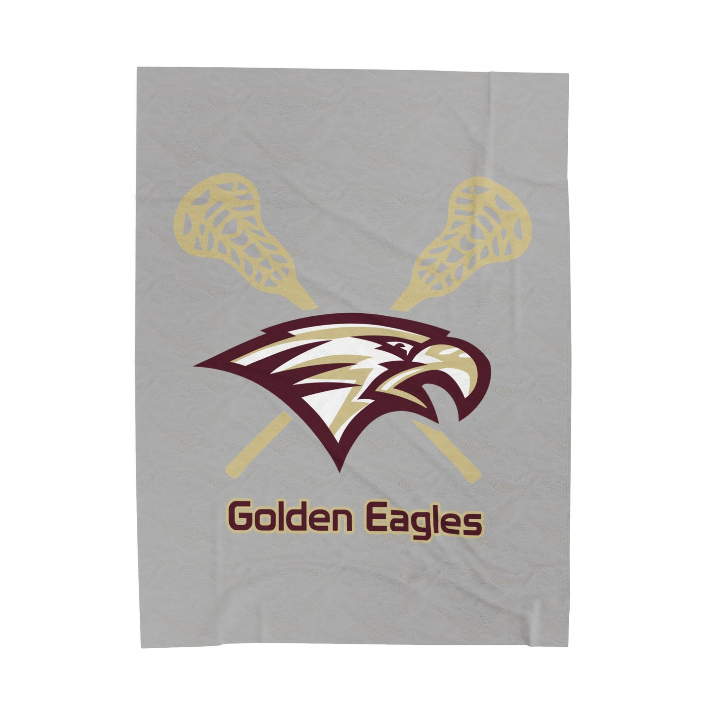 Maple Mountain Youth Lacrosse Velveteen Plush Blanket