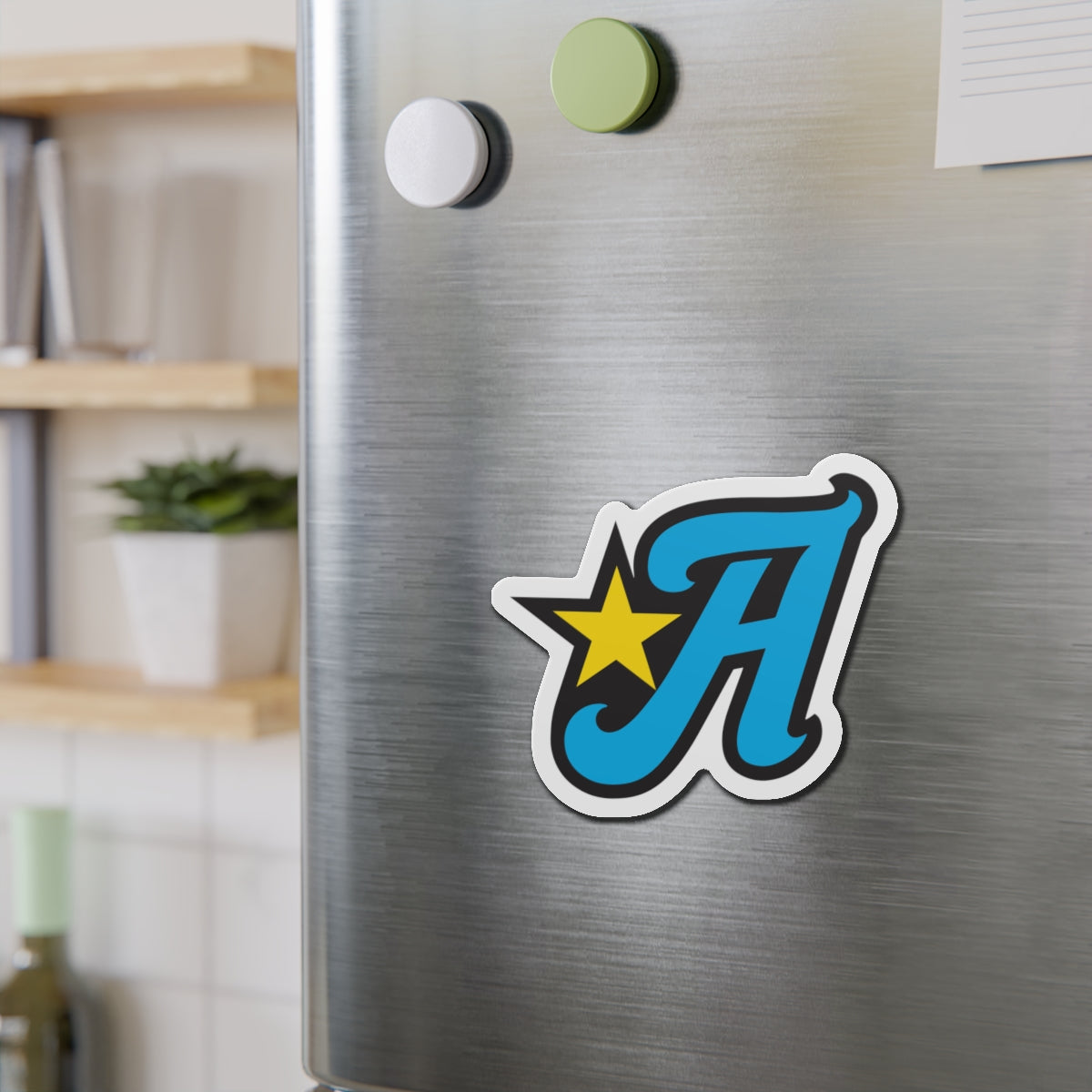 LA Alliance Lacrosse Die-Cut Magnet