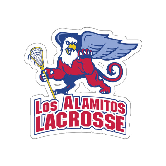 Los Al Lacrosse Die-Cut Stickers