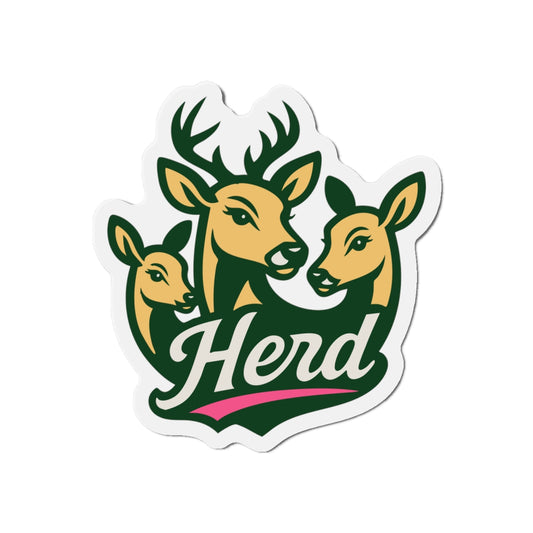 Herd Die-Cut Magnet