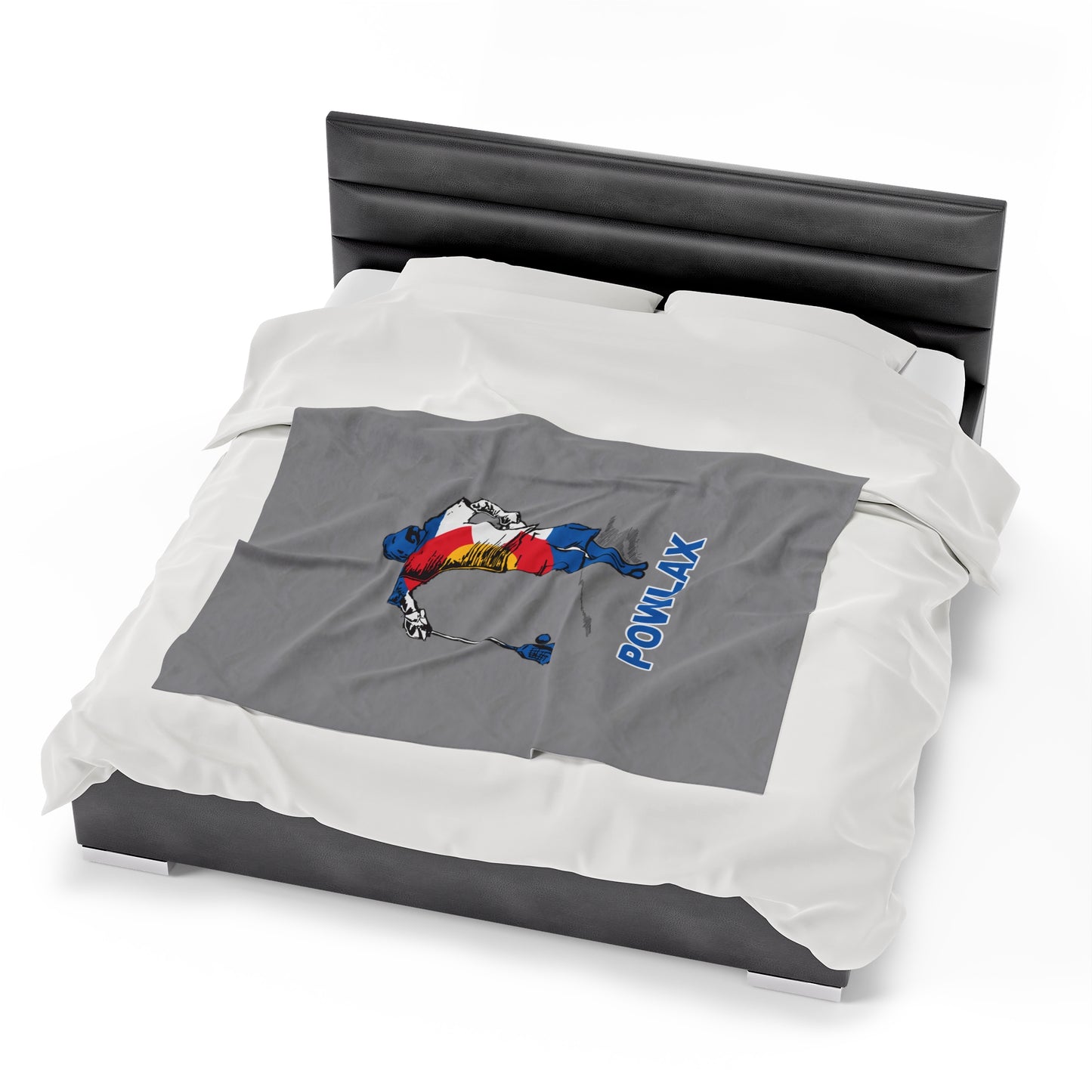 POWLAX Velveteen Plush Blanket