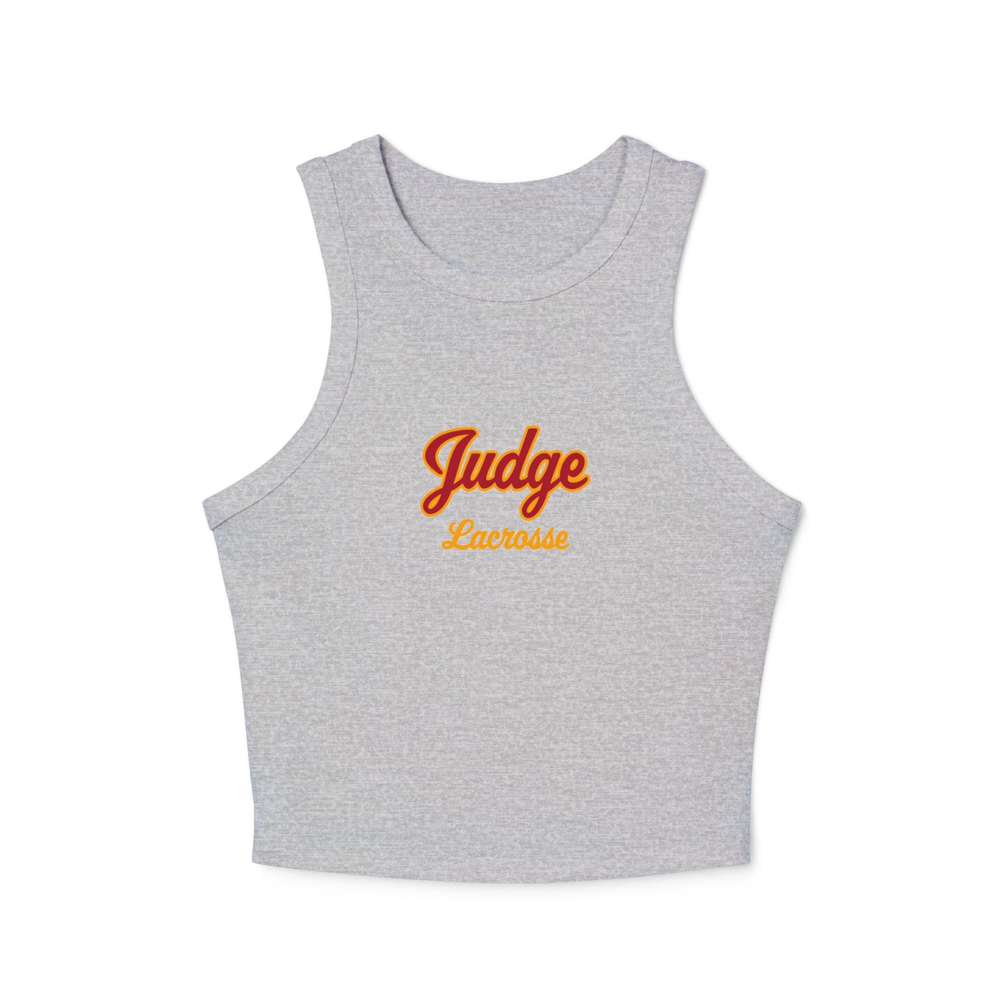 Women's Judge Lax Micro Rib Racer Tank Top
