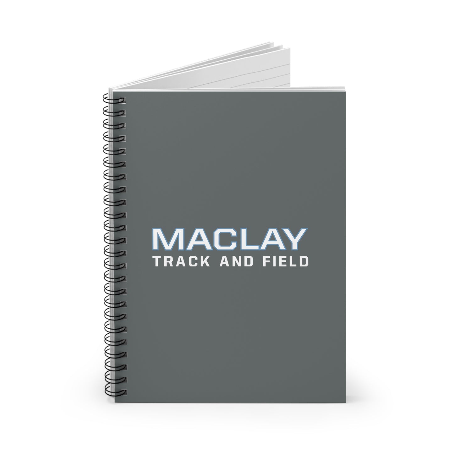 Maclay Track & Field Spiral Notebook - Ruled Line (8" x 6")