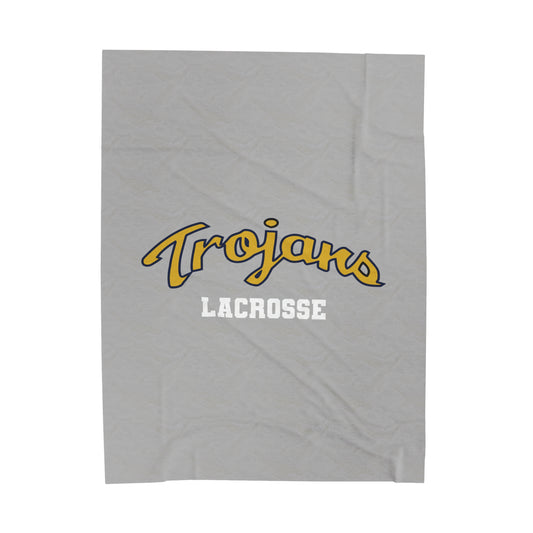 Soddy Daisy Lacrosse Velveteen Plush Blanket (60" x 80")