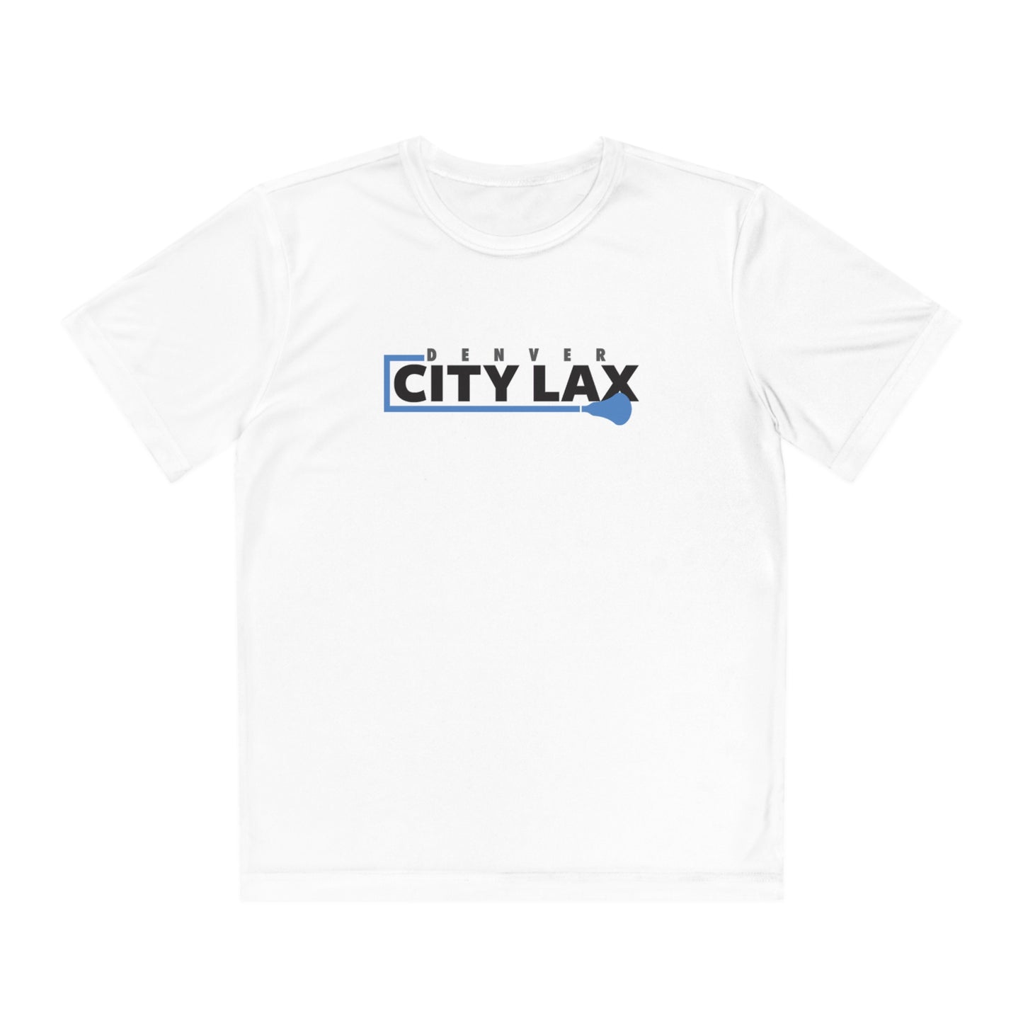 Youth Denver City Lax Sport-Tek Performance Tee