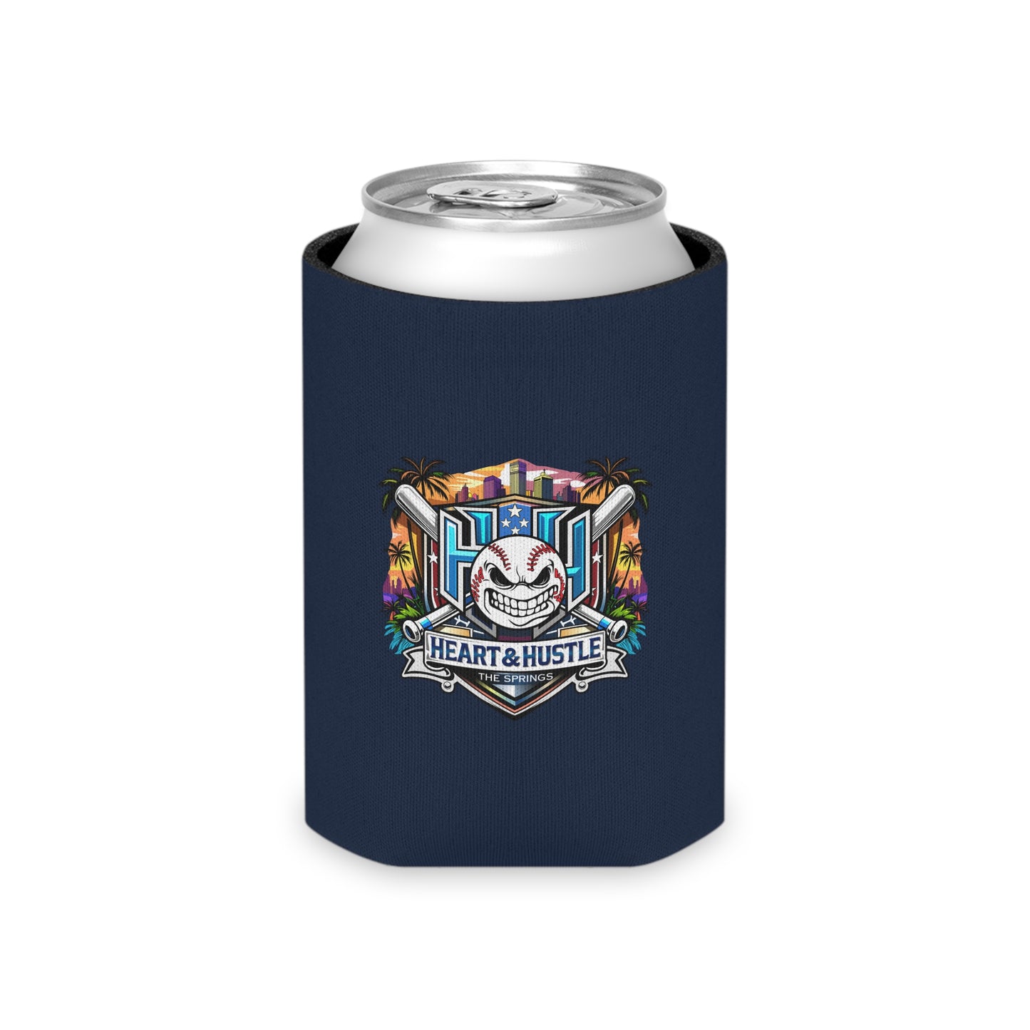 Heart and Hustle Baseball Can Cooler 3-pack