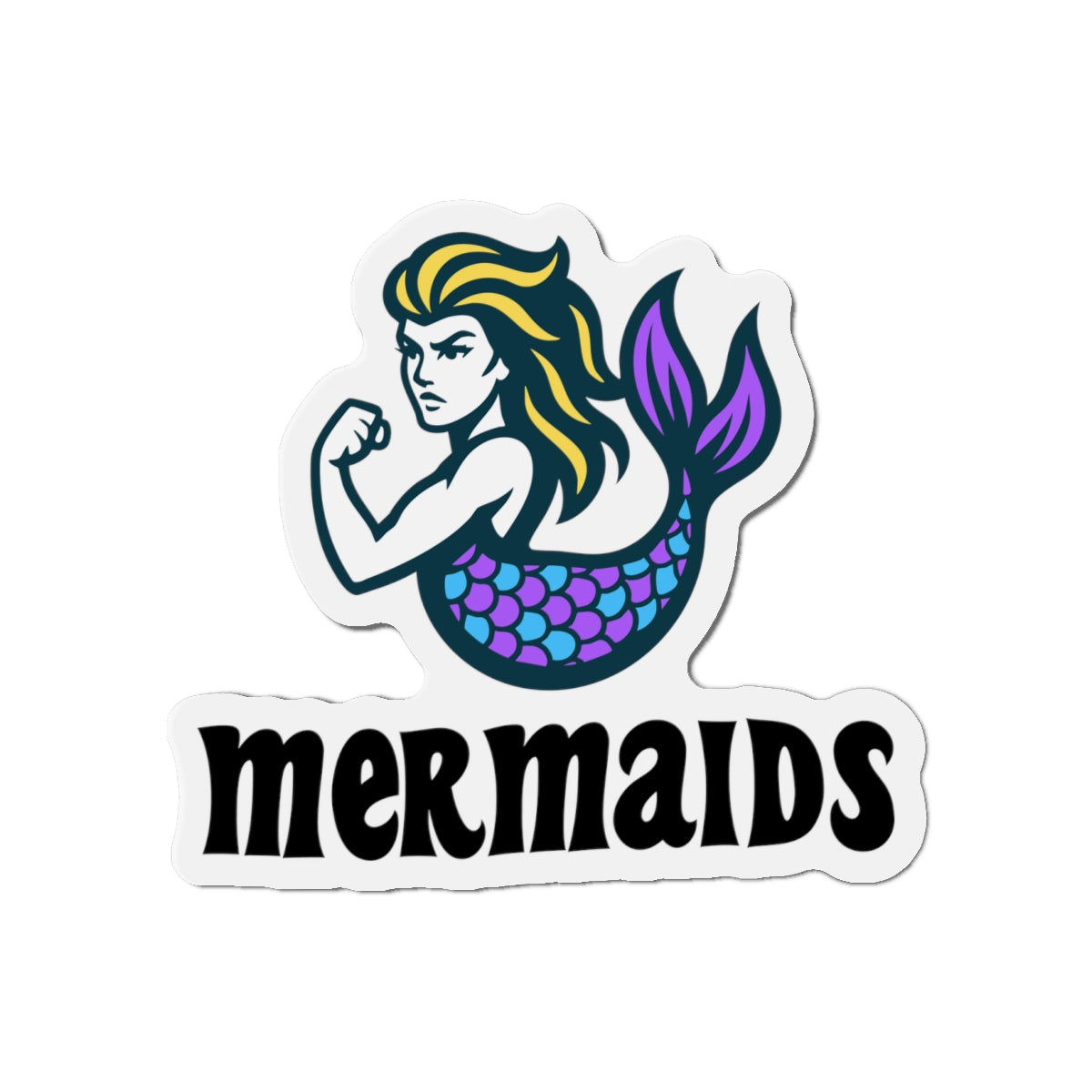 Mermaids Die-Cut Magnet