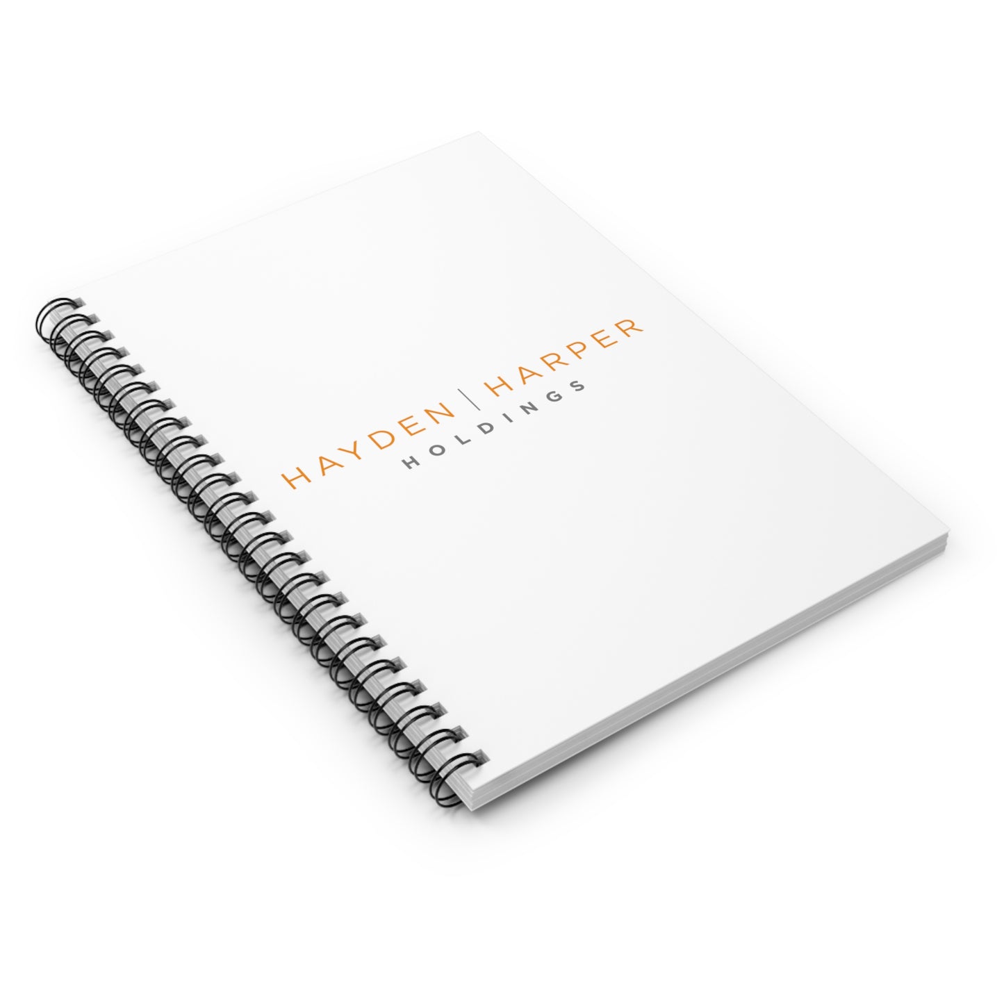 HH Holdings Spiral Notebook - Ruled Line (8" x 6")